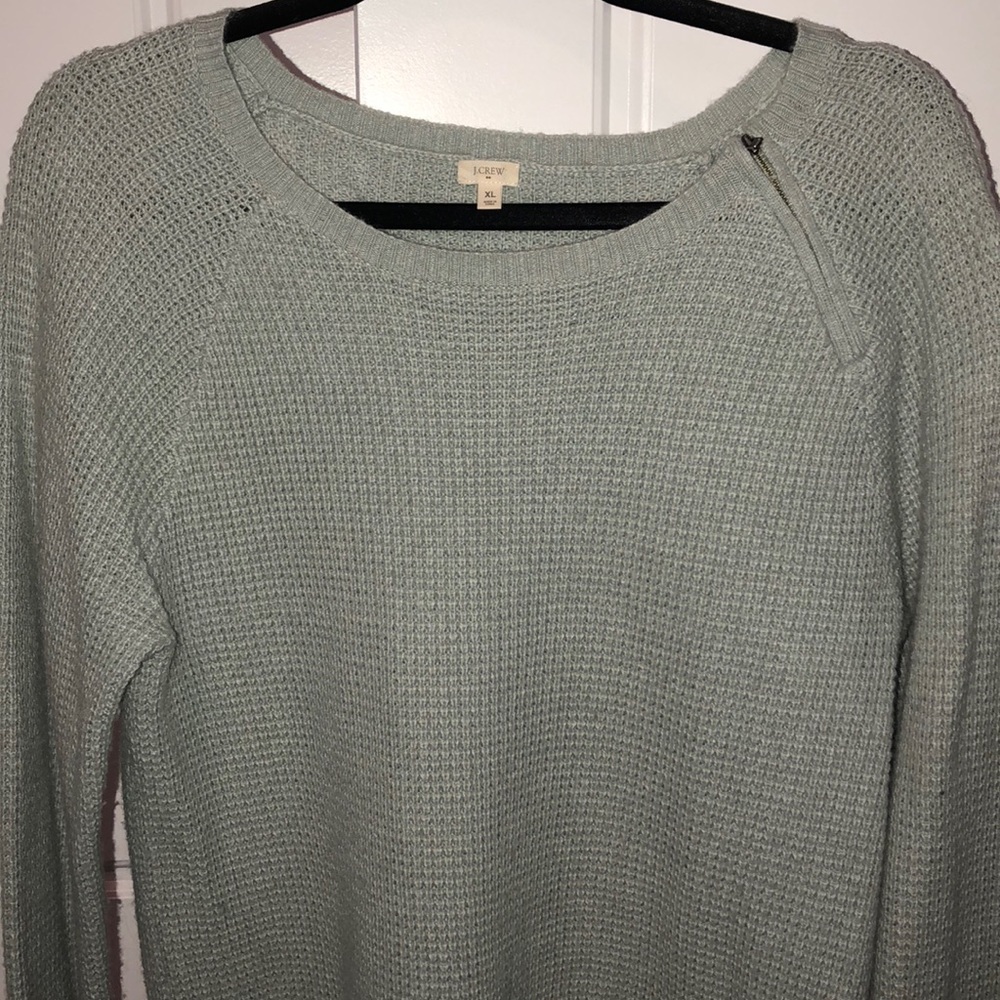 J Crew Powder Blue Sweater XL